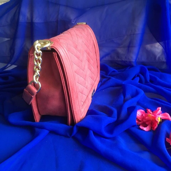 BCBGMAXAZRIA Paris Shoulder Bag- Tomato red - Picture 4 of 8